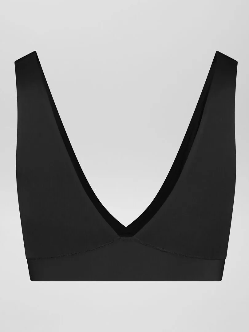 Soutien gorge plongeant - noir