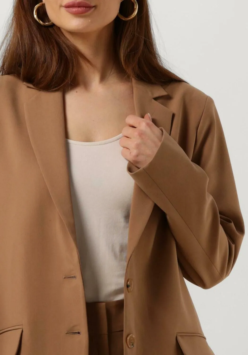 summum blazer blazer soft foam en marron