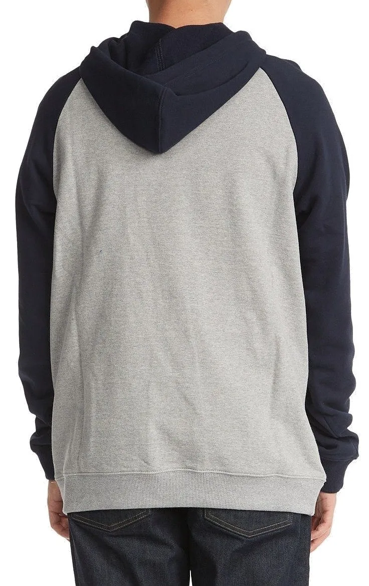 sweat-shirt DC Star Pilot Raglan Pullover - XSBB/Heather Grey/Navy Blazer - men´s