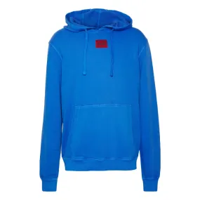 Sweat à capuche Daratschi HUGO bleu