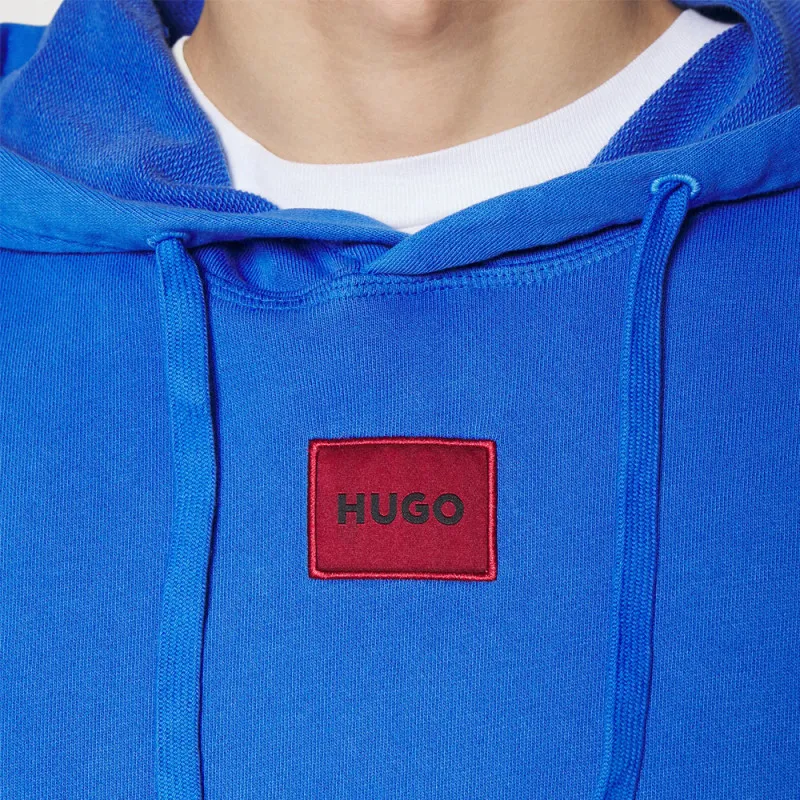 Sweat à capuche Daratschi HUGO bleu