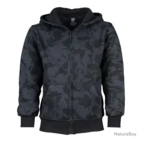 Sweat à capuche enfant (Couleur Camouflage Night, Taille enfant 116 (5-6ans))