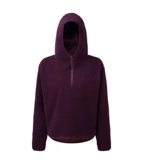 Sweat à capuche femme pourpre TriDri