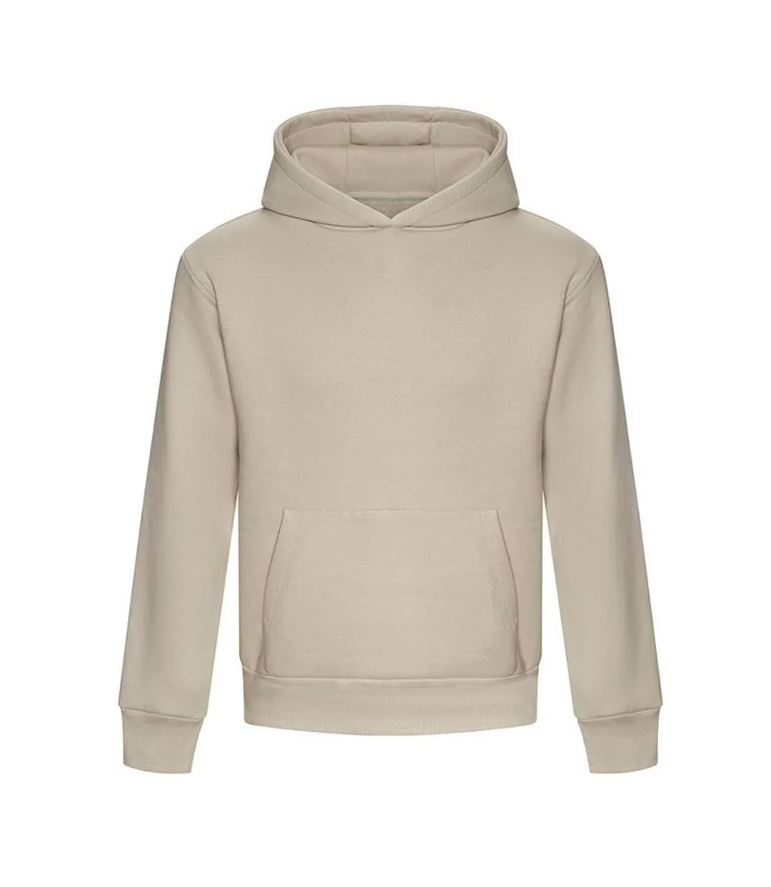 Sweat à capuche signature adulte blanc cassé Awdis