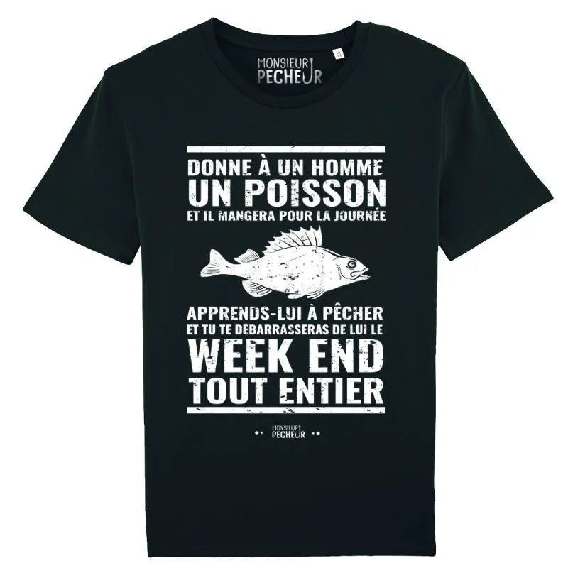 T-Shirt Donne à un homme un poisson