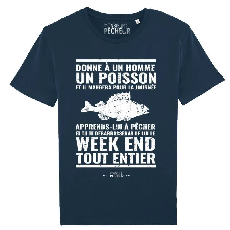 T-Shirt Donne à un homme un poisson