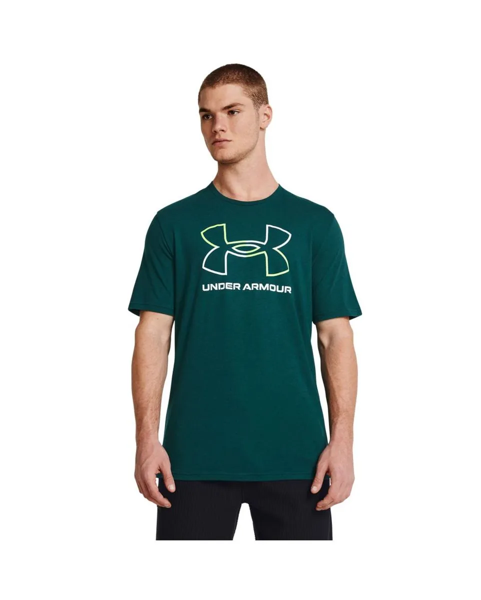 T-Shirt MC Homme UA GL FOUNDATION UPDATE SS Vert