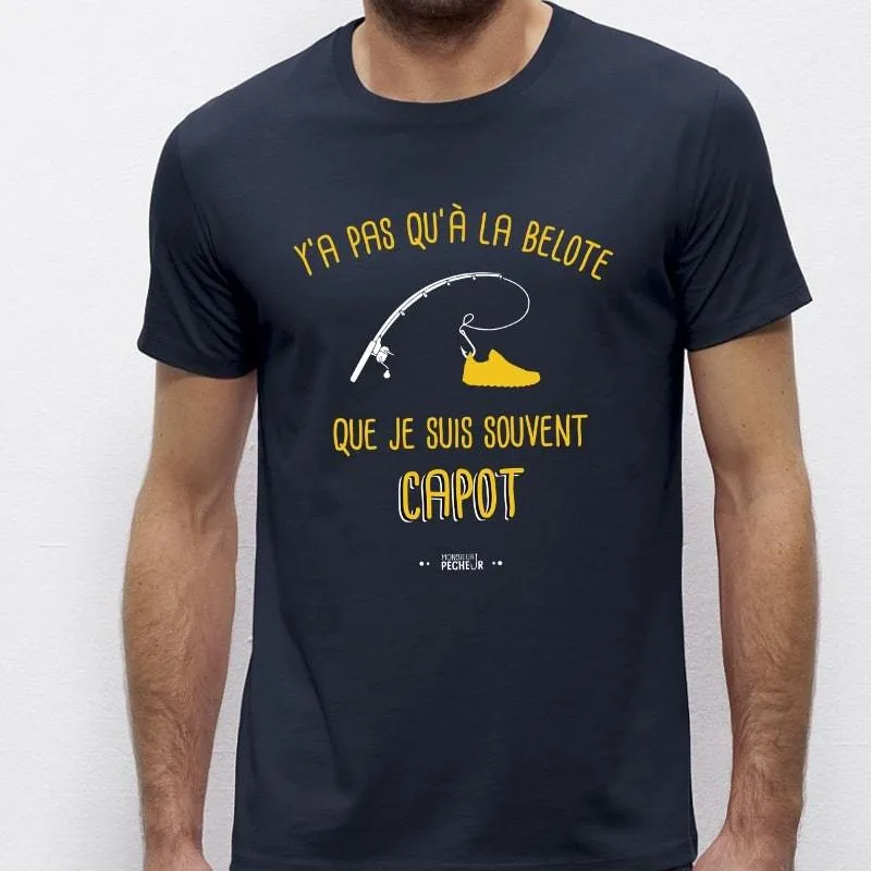 T-Shirt Y'a pas qu'à la belote