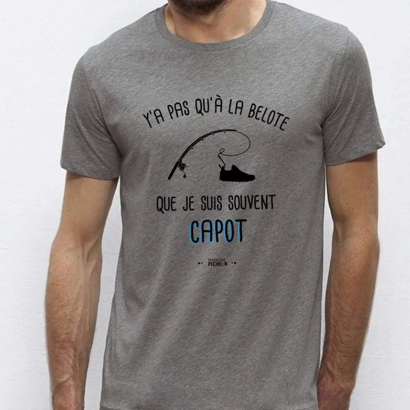 T-Shirt Y'a pas qu'à la belote