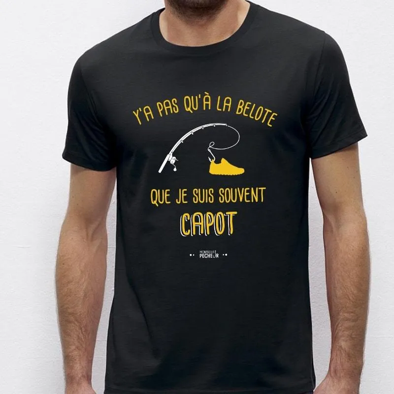 T-Shirt Y'a pas qu'à la belote