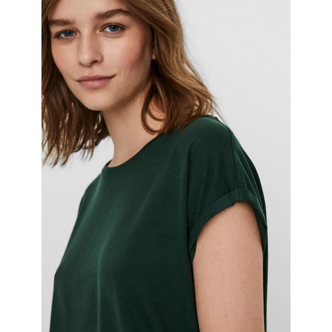 T-shirts & Tops vert en coton Lucie | 3 Suisses