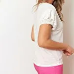 T-shirts et tops Femme Blanc Les petites bombes : T-shirts et Tops . Besson Chaussures