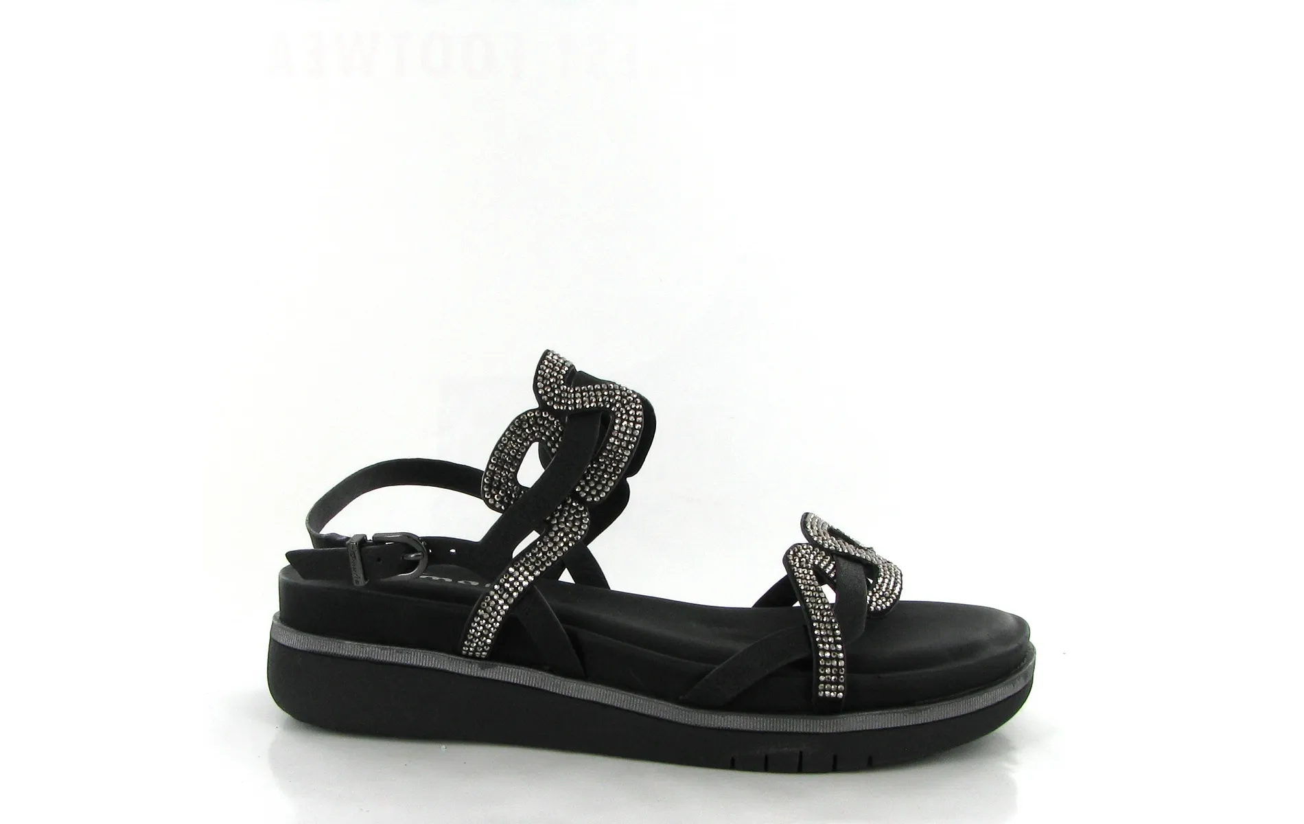 Tamaris nu pieds et sandales 28716 noir