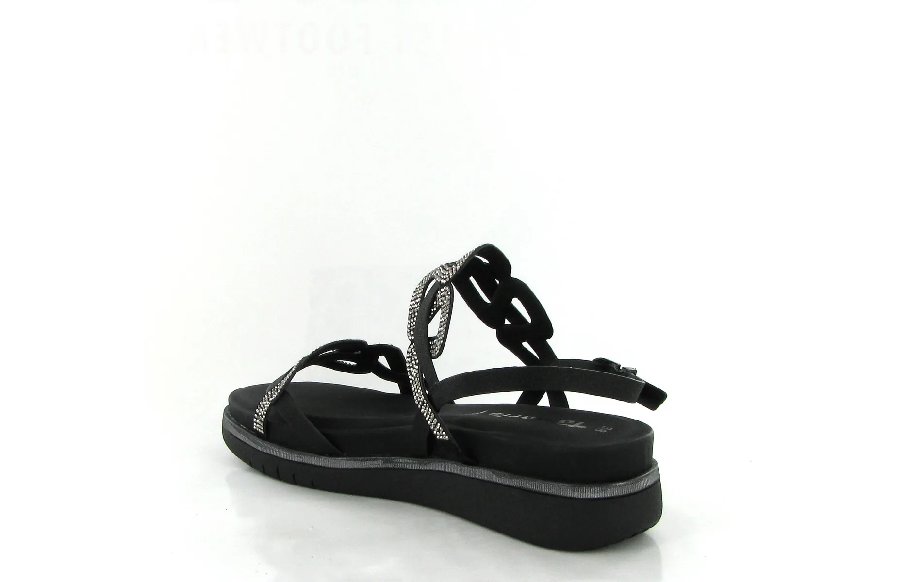 Tamaris nu pieds et sandales 28716 noir