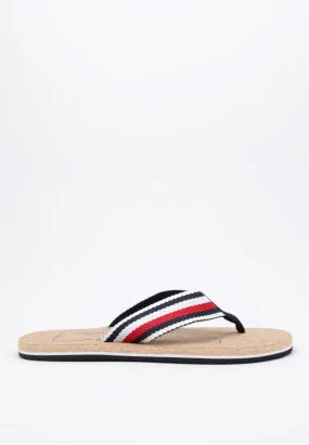 TOMMY HILFIHER CORK BEACH SANDAL Tommy Hilfiger TONGS