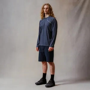 Unisex Corner Short (Liner/Chamois) Blueberry