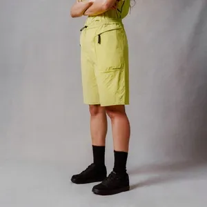 Unisex Corner Short (Liner/Chamois) Celery