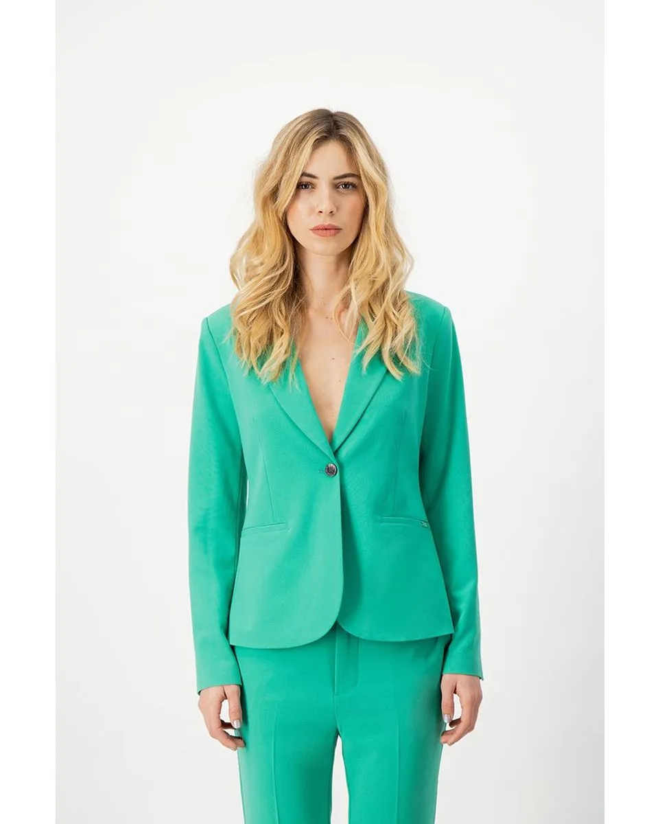 Veste de blazer Femme V-MILADY BISTRE Vert