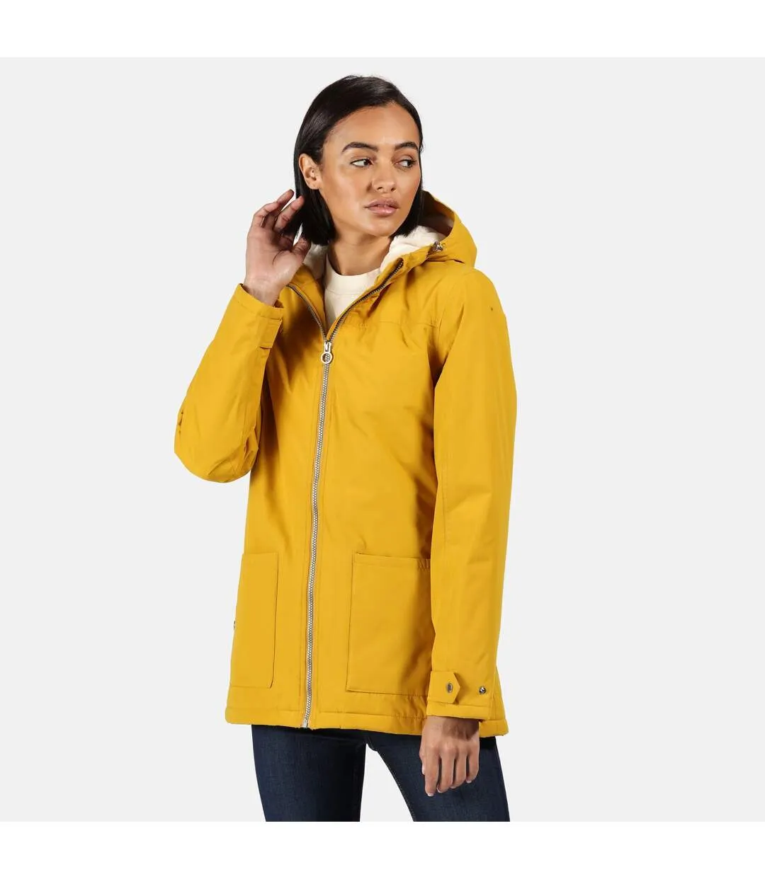 Veste imperméable bergonia femme jaune Regatta