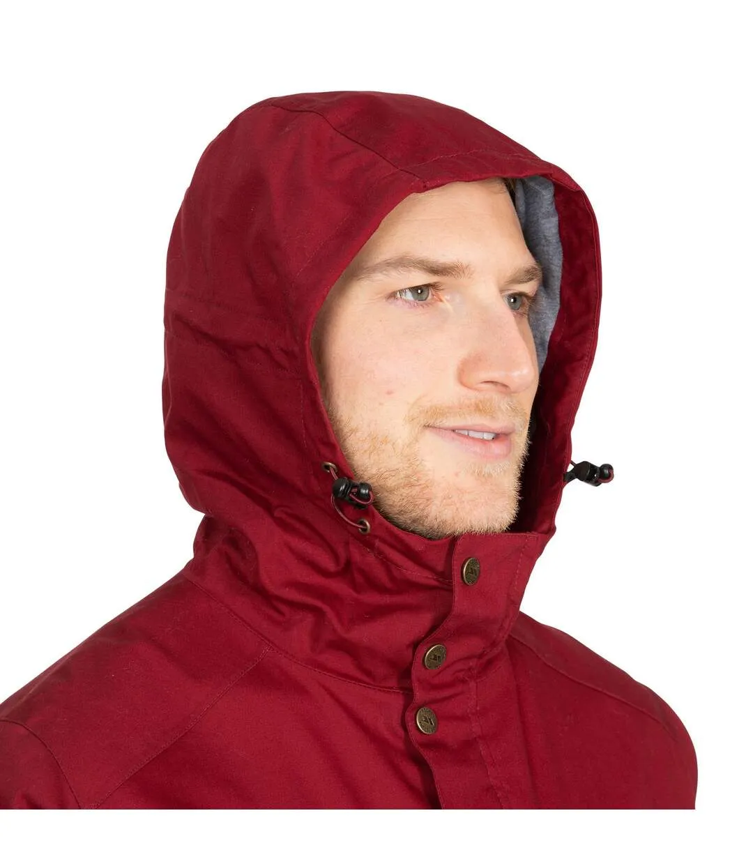 Veste imperméable raharra homme bordeaux Trespass