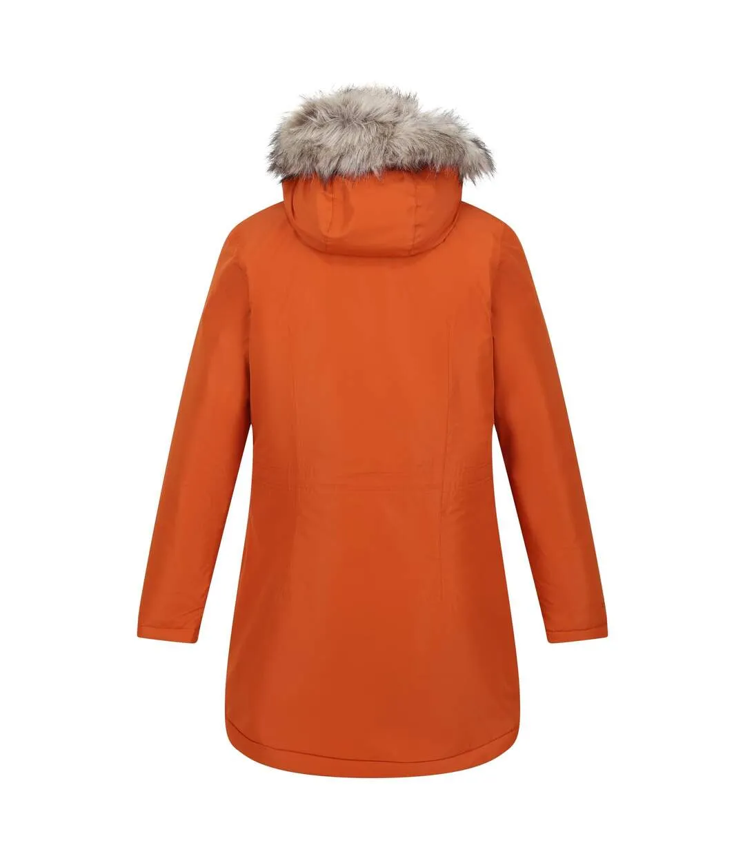 Veste imperméable voltera femme orange brûlé Regatta