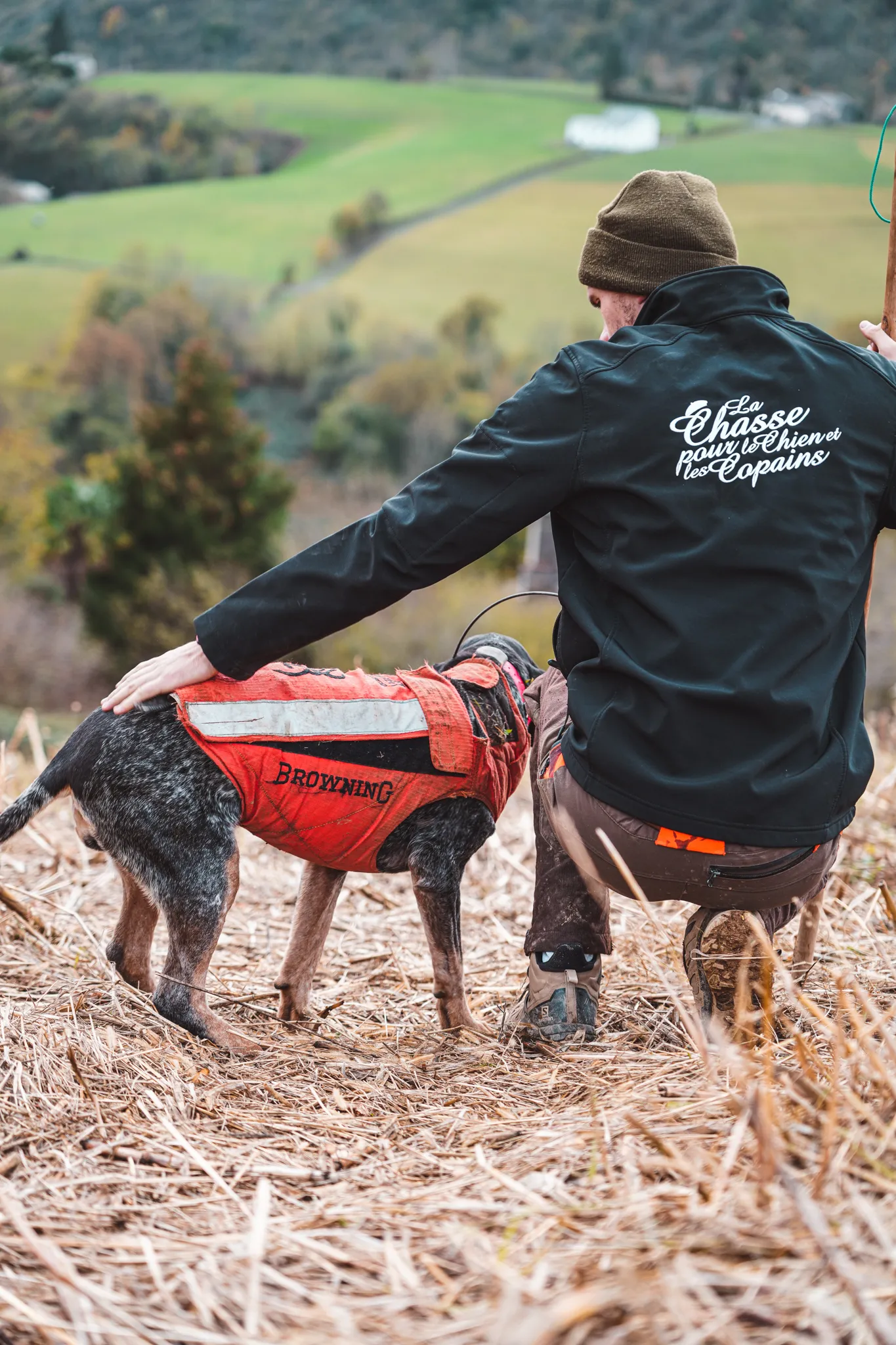 Veste Softshell - Noir - Chasse Tricolore