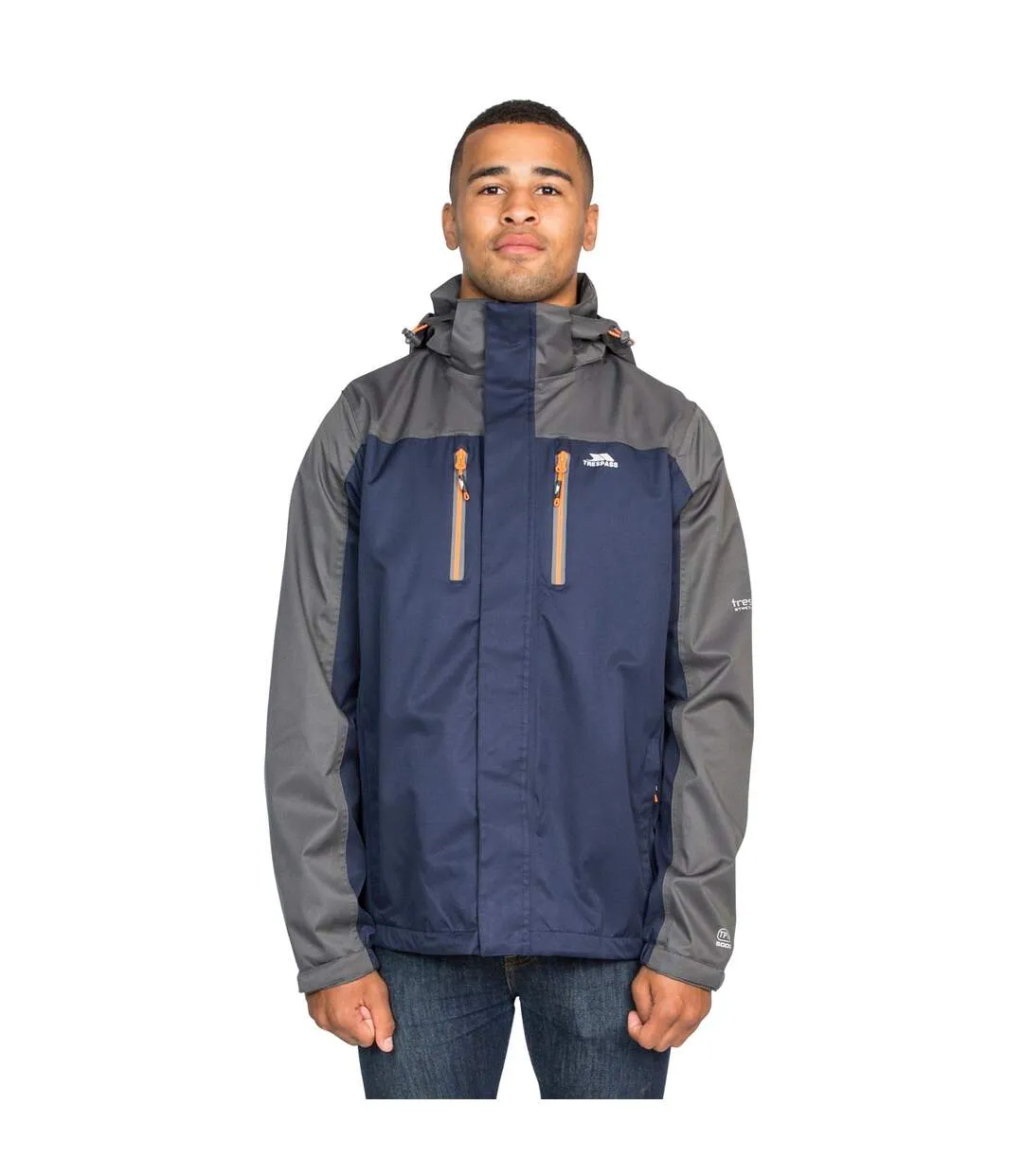 Wooster veste imperméable homme bleu marine Trespass